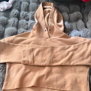 Fashion nova Women's Tan Hoodie Sweater